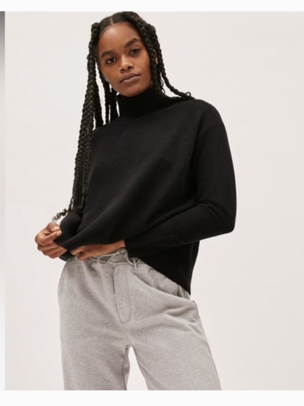 🩷 gorgeous cashmere mockneck 🩷